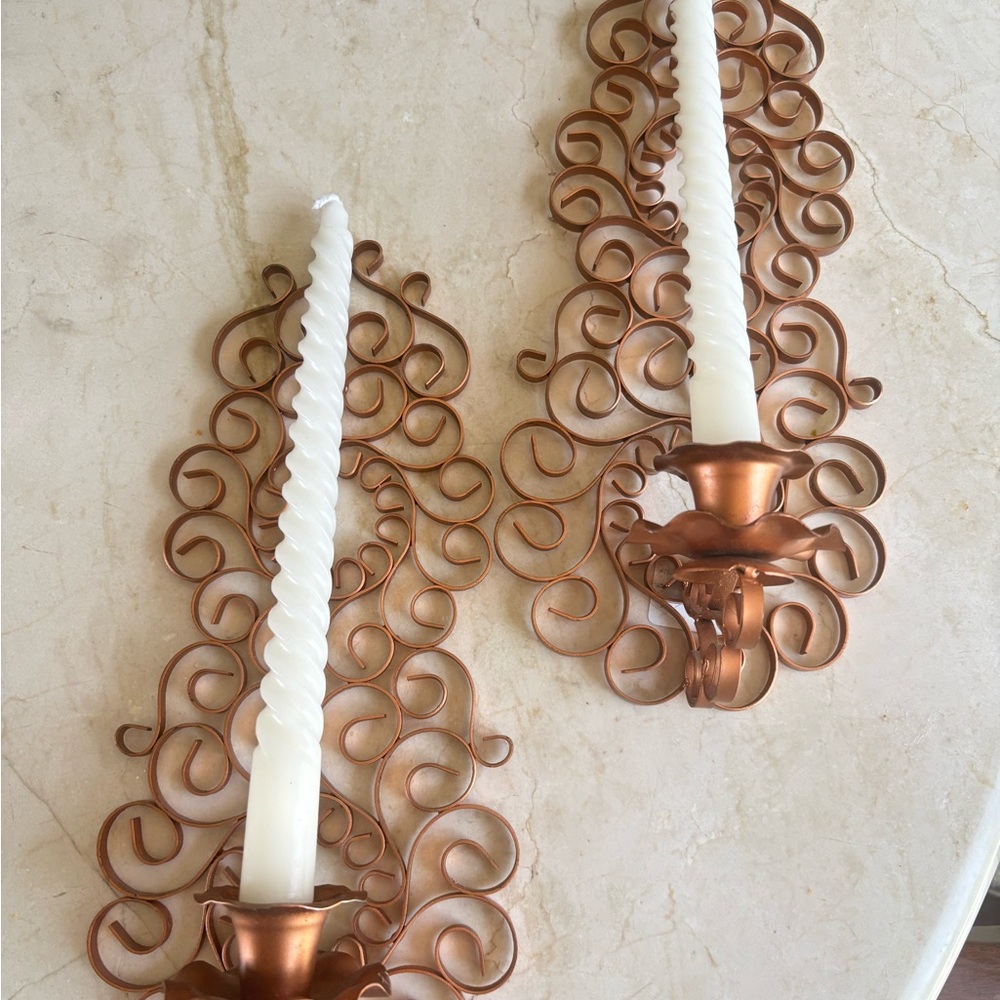 Vintage Wall Candle Sconces